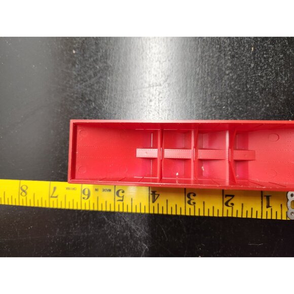 Vintage Red CB&Q Hopper Train Car HO Scale - Picture 7 of 7